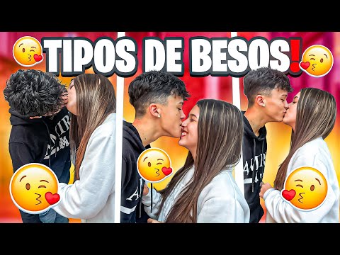 TIPOS DE BESOS CON MI NOVIO! *muy romántico*