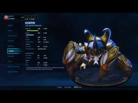 Smite khepri build ( Damage )