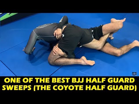 One Of The Best BJJ Half Guard Sweeps (The Coyote Half Guard) by Lucas Leite
