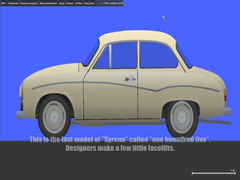 Phun Car - Syrena 105 Spring Engine