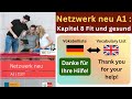 Netzwerk Neu A1 Kapitel 8 Fit Und Gesund Words Phrases In German With English Deutsch