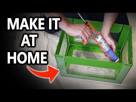 HOW TO: Make Glass Aquarium at Home | DIY TUTORIAL