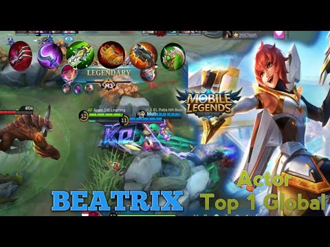 Beatrix full damage ❗❗item beatrix good game combo ❗gameplay beatrix