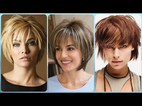 Najmodniejsze Fryzury Damskie Krótkie Dla 40 Latki 2018 игровое