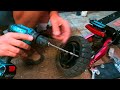 Как самому заменить камеру и покрышку на электросамокате Crosser Dominator