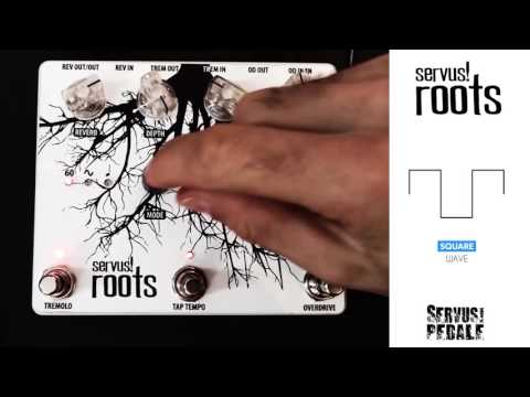 Servus!Pedale Roots (Overdrive, Tremolo & Reverb) - Demo