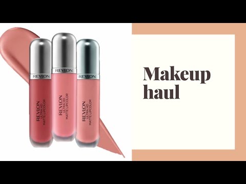 Makeup Haul | Revlon Lipsticks |Dior | Maybe-line |Beauty