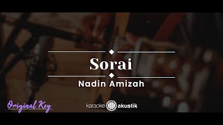 Download lagu Sorai – Nadin Amizah (KARAOKE AKUSTIK - ORIGINAL KEY) mp3