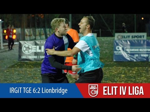 IRGiT TGE 6:2 Lionbridge - ELIT IV Liga JESIEŃ 2016