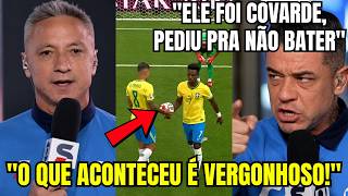 CLIMA ESQUENTOU! PAULO NUNES E DALESSANDRO DETONAM VINICIUS JUNIOR APÓS ELE NÃO BATER O PÊNALTI