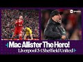 Jürgen Klopp FIST PUMPS Anfield crowd as Alexis Mac Allister screamer sends Liverpool 🔝