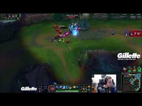 TSM Bjergsen Yasuo vs Fiora mid // League of legends Gameplay patch 8.8