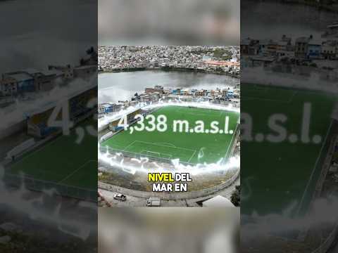 🤯🇵🇪 Este es el estadio de fútbol más alto del planeta.