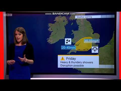 Alex Osbourne Spotlight lunchtime weather June 6th 2019 - 60 fps