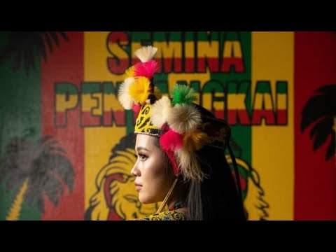 REGGAE COVER FEMALE- SEMINA PENYANGKAI (Iban Song) 