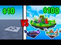 Paying $10 vs $100 for a Roblox game