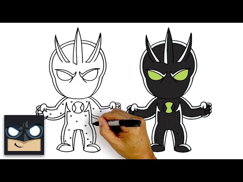 How To Draw Alien X | Ben 10