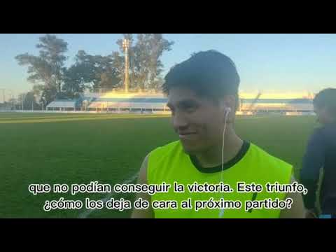 Entrevista Matias Solohaga - #Gimnasia 1 vs #Defensores (VR) 0