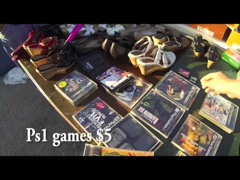Flea Market Video Game Live Pick ups #31 || Ps1 Games!!