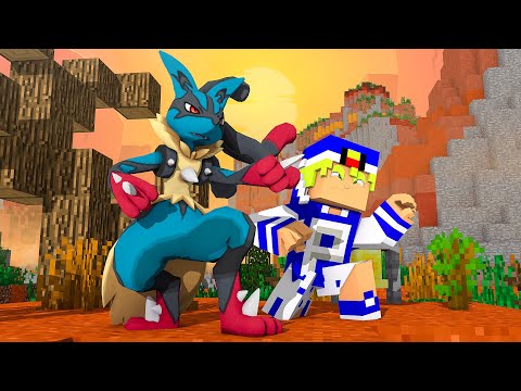 Minecraft: MEGA LUCARIO! - POKEMON COLLECTION Ep.25 ‹ PAULINHU ›