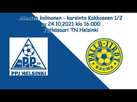 Miesten Kolmonen - karsinta Kakkoseen PPJ vs P-Iirot 1/2
