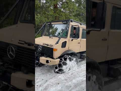 Can a Mercedes-Benz Unimog Make It Where No Other 4X4 Dares To Go? #Shorts