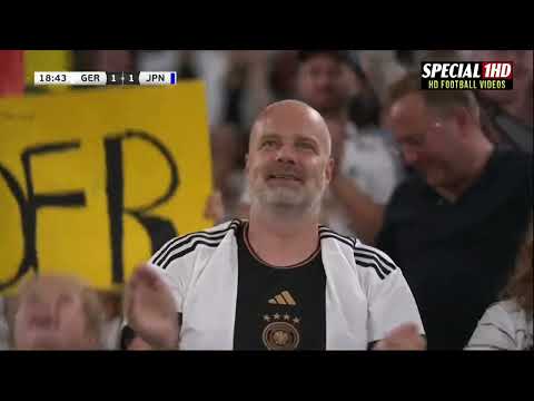 Germany 1 Japan 4 friendly 2023 日本 vs ドイツ