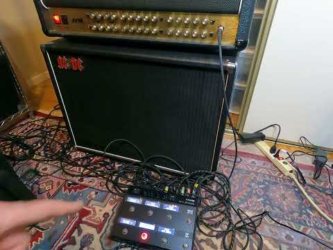 Marshall JVM410H meets Line 6 HX Effects....controlling JVM channels!