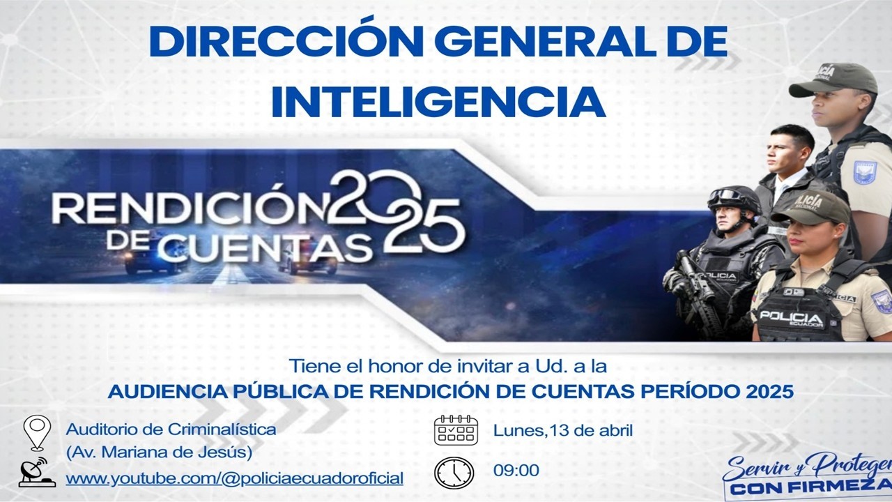 RENDICIÓN DE CUENTAS 2025 -  COMANDO PROVINCIAL DE POLICÍA DE LA SZ MANABÍ N13 | EN VIVO