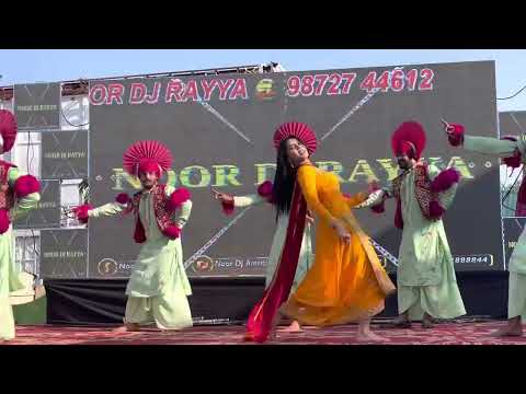 Heavyweight ਭੰਗੜਾ | Bhangra Queen Jasnoor | Noor Dj Rayya Amritsar | Culture Group for Marriage