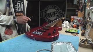 Video thumbnail for Yamaha RBX 170 and BE NICE TO SOLO GUITARS by Dave's World of Fun Stuff