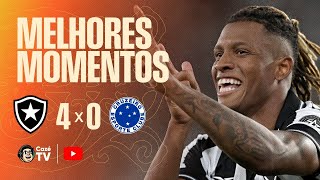 MELHORES MOMENTOS: MELHORES MOMENTOS: BOTAFOGO 4 X 0 CRUZEIRO | BRASILEIRÃO 2026 | 1ª RODADA
