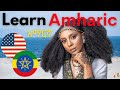 Learn Amharic While You Sleep 😀 Most Important Amharic Phrases and Words 😀 English/Amharic (8 Hours)