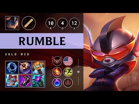 Rumble Mid vs Aurora - NA Grandmaster Patch 25.20