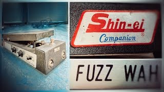 Video thumbnail for The Most EVIL Guitar Pedal in the WORLD. REALLY!! Shin-ei Companion Fuzz Wah! by Johan Segeborn