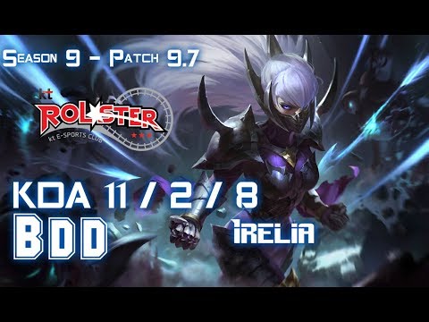KT BDD IRELIA vs YASUO Mid - Patch 9.7 KR Ranked