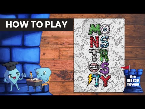 Monstrosity The Card Game - How to Play. With Stella & Tarrant