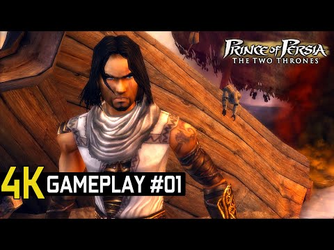 Prince of Persia: The Two Thrones 4K Gameplay Walkthrough Part 1 (No Commentary Full Game)