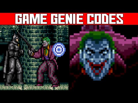 (Batman Sega Genesis)  One Hit Kill & Jump Higher - Game Genie Codes
