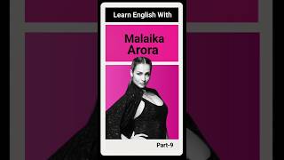 Learn English With Malaika Arora