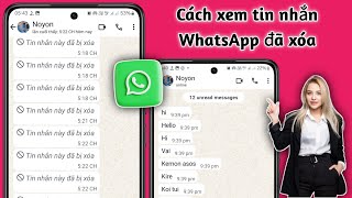 Phục hồi tin nhắn WhatsApp đã xóa 101% hoạt động |