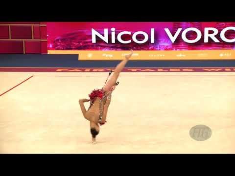 VORONKOV Nicol (ISR) - 2019 Rhythmic Worlds, Baku (AZE) - Qualifications Clubs