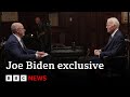 Joe Biden Gives First Interview Since Leaving The White House BBC News