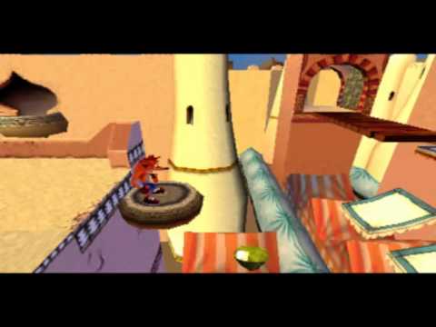 Let's Play Crash Bandicoot 3: Warped 105% Pt. 44: Hang 'Em High [Yellow Gem]