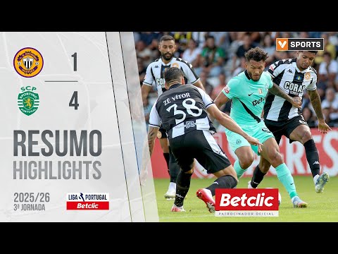 Resumo: Nacional 1-4 Sporting (Liga 25/26 #3)