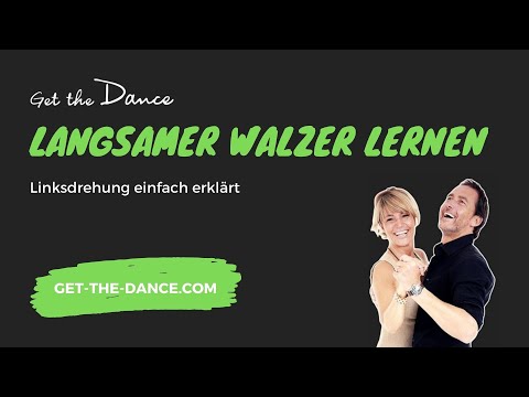 Get the Dance – Online Dance Course – Slow Waltz Part 3: Left Turn | get-the-dance.com