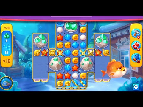 Fishdom level 7586