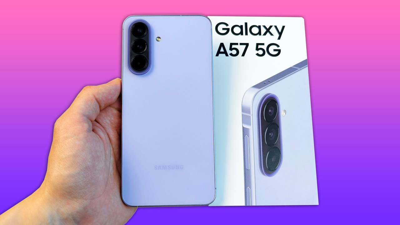 SAMSUNG GALAXY A57 - ТОНКИЙ И ЛЕГКИЙ ТЕЛЕФОН!