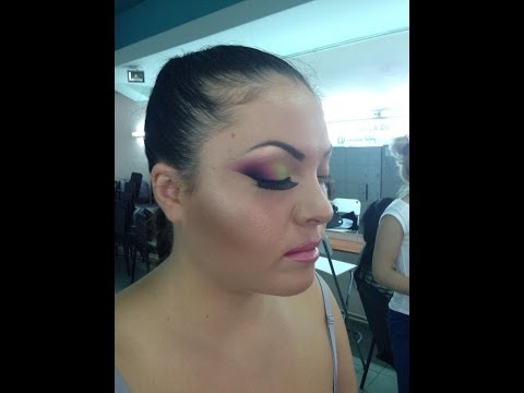 Machiaj Evantai 2 - Pencil Technique - Tehnica Creionului