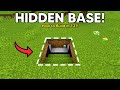 EASY Secret Base In Minecraft FOR ANY WORLD 1 21